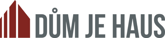 DŮM JE HAUS Logo